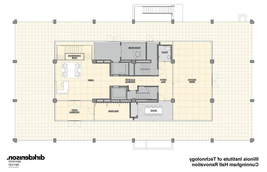 Cunningham Hall Floor Plan 2 gallery item